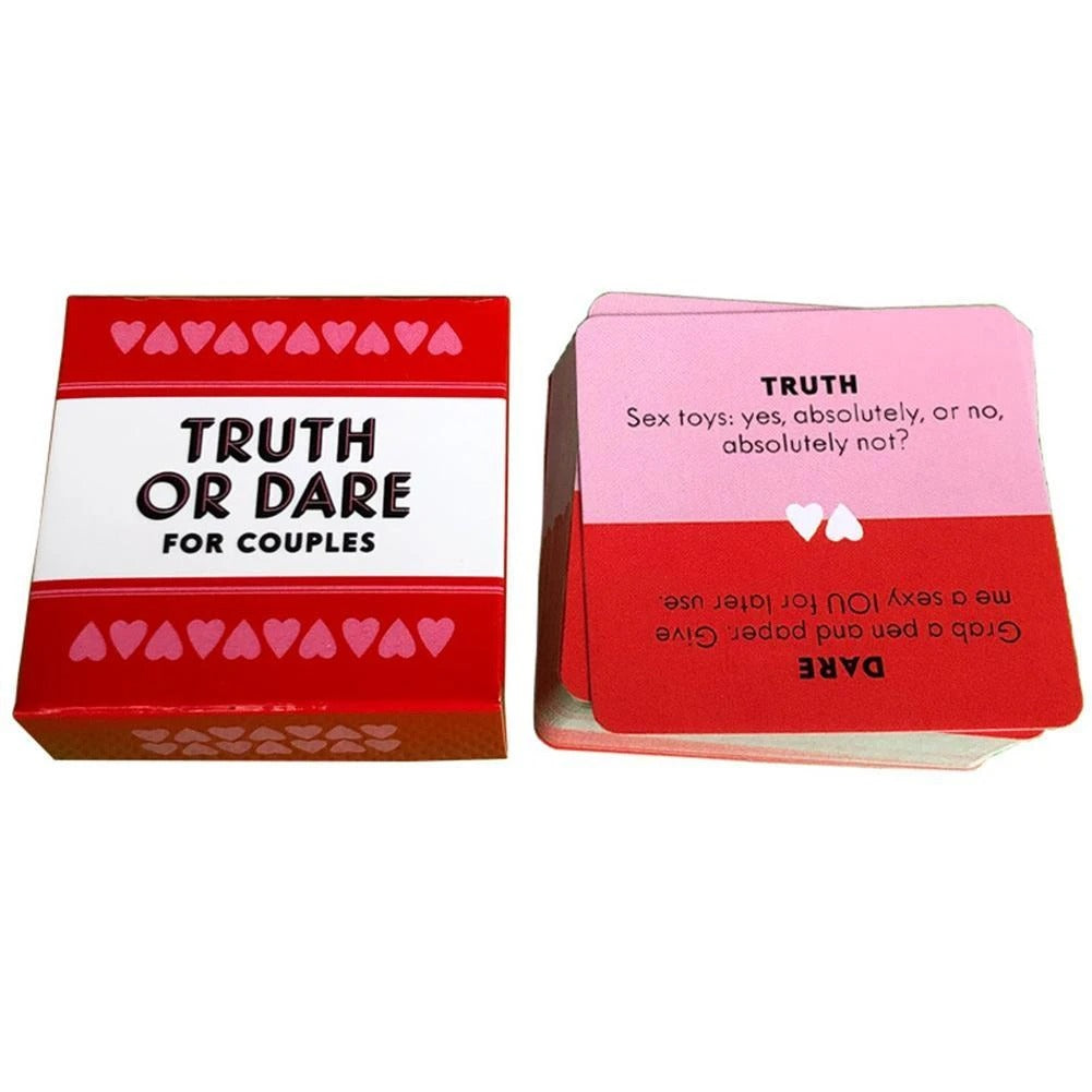 Truth Or Dare For Couples Cards Games Couples Lovers Board Game Supply English Version Includes 150 Gaming Cards Truth Or Dare For Couples Cards Games Couples Lovers Board Game Supply English Version Includes 150 Gaming Cards